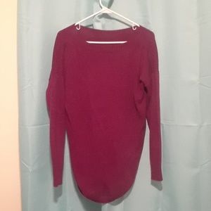 Side slit sweater tunic